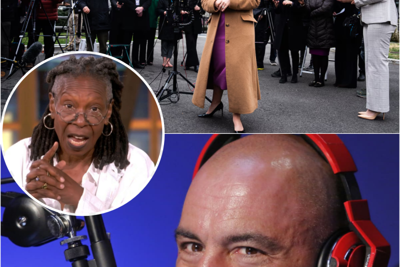 The Ultimate Reality Check: How Joe Rogan and Karoline Leavitt Dismantled Whoopi Goldberg on Live TV