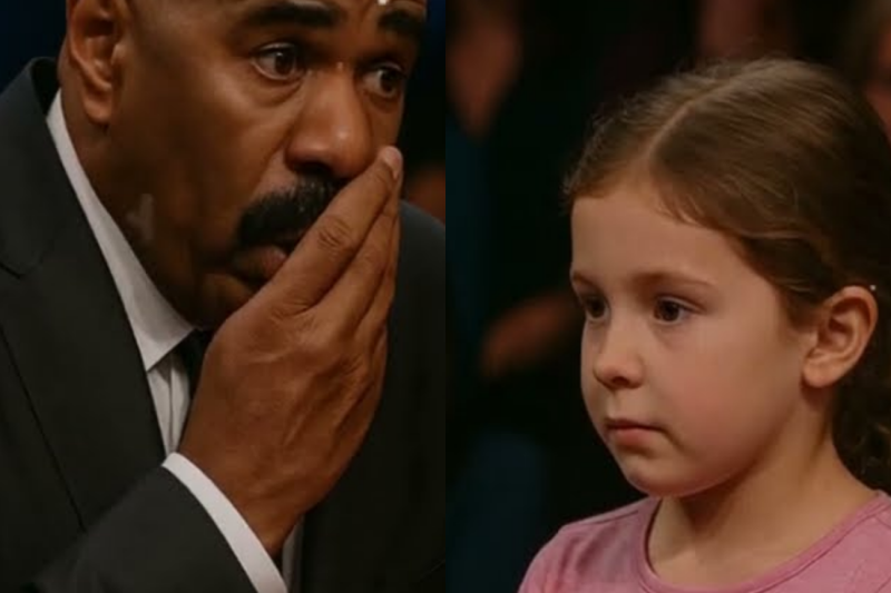 Steve Harvey LOSES IT When 7-Year-Old Contestant Explains What Her Mom Told Her Backstage