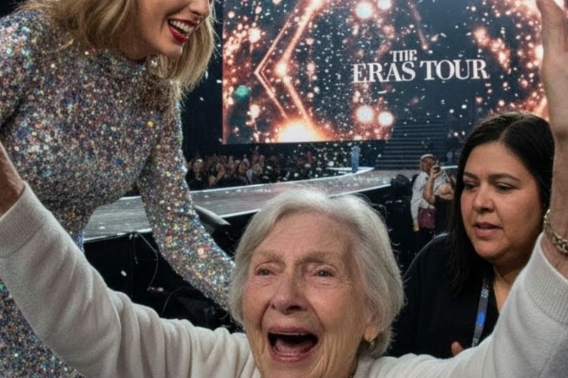 76-year-old forgets her granddaughter but knows every Taylor Swift song — concert moment shocked all