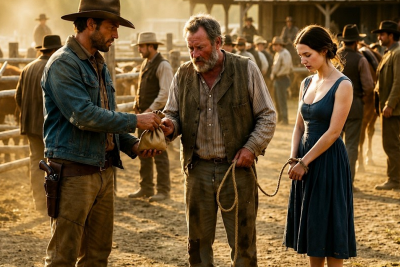 Lonely Rancher Bought a Deaf Girl Sold by Her Drunk Father… Then Discovered She Could Hear His Heart