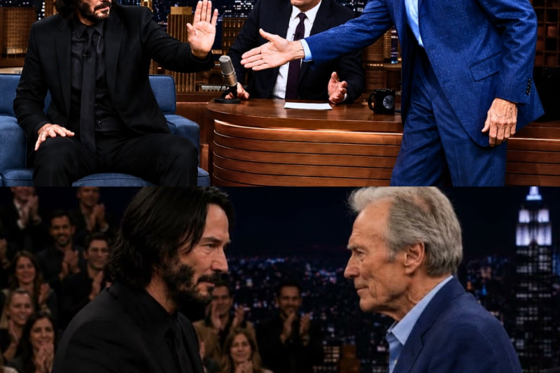 Keanu Reeves Refused to Shake Clint Eastwood’s Hand — Then He Said Something That Left Him Speechles