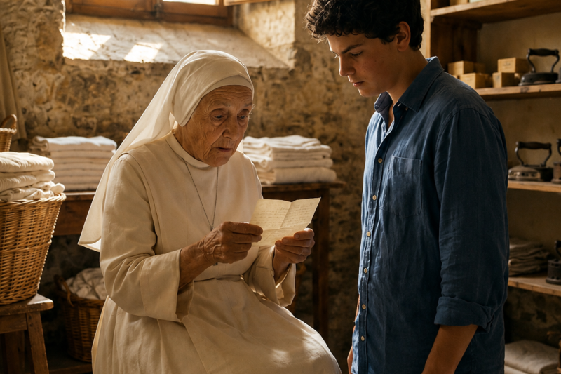 The nun who washed Carlo’s clothes at the hospital revealed what she found in his jacket pocket