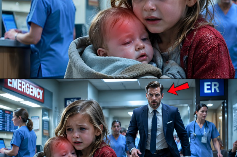 A CEO Saw a 7-Year-Old Girl Run Into the ER Holding Her Baby Sister—What Happens Shocks Everyone