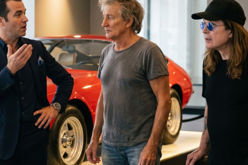 Salesman Told Rod Stewart “You Can’t Afford This $745,000 Ferrari” — But Ozzy Osbourne Saw It All