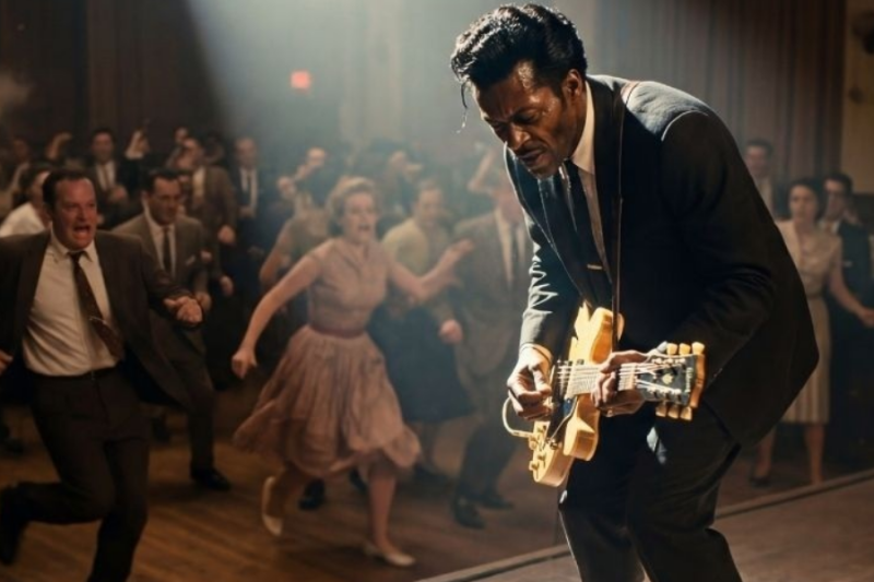 Gunshots at Chuck Berry Concert – Chuck Berry Was Shot in the Middle of a Performance