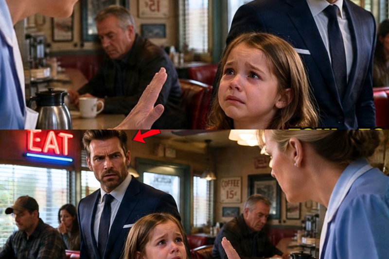“Just One Bowl…” The Little Girl Begged—But The Waitress Ignored Her, Then The Millionaire Heard And