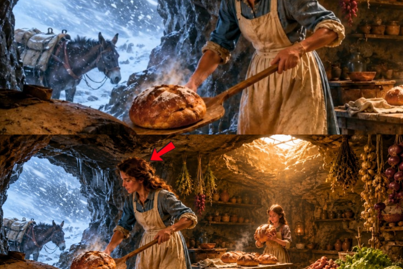 They Expected a Frozen Widow in a Blizzard — Instead They Found Fresh Bread and a Warm Shelter
