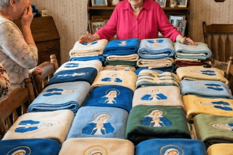 Stitched by Faith: How a Grandmother with Advanced Parkinson’s Embroidered 1,000 Blankets and Defied Medical Science to Save Her Granddaughter