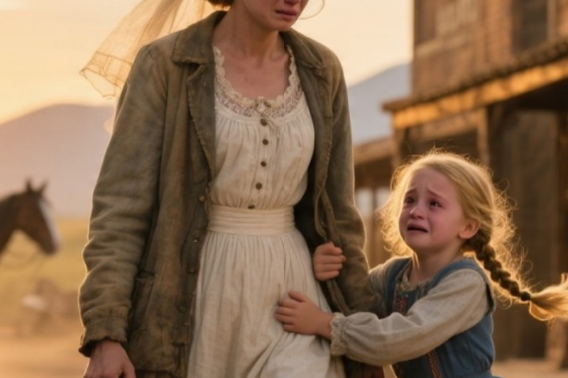 Everyone Turned the Mail-Order Bride Away—One Little Girl Refused to Let Her Go