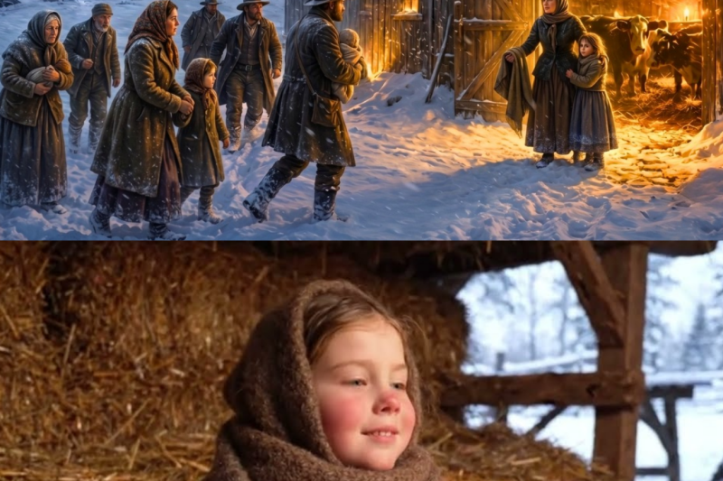 They Drove the Widow Into a Barn — Then the Blizzard Froze Every Cabin but Hers