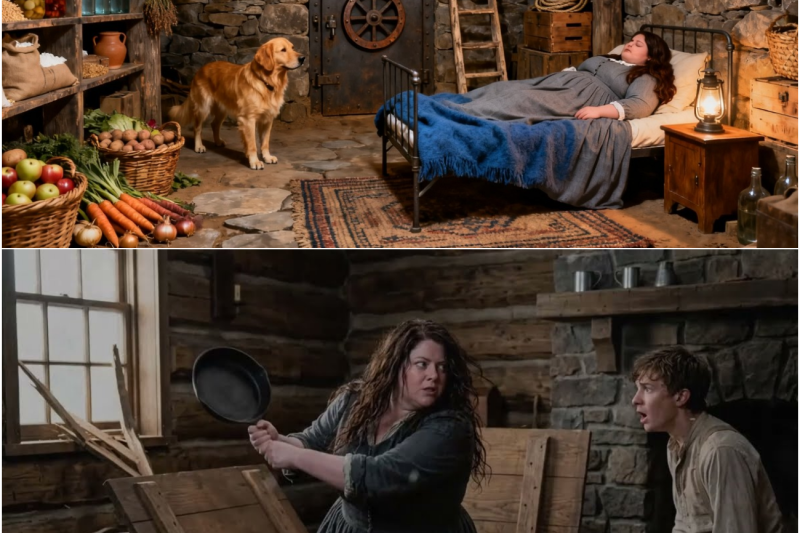 She Built a Hidden Shed Under Her Cabin — Then It Saved Her During a Snowstorm
