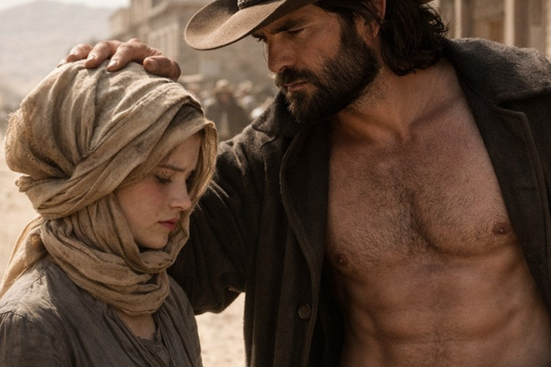Everyone Mocked the Woman With the Sack on Her Head… Until the Fearless Mountain Man Removed It 🤠🔥
