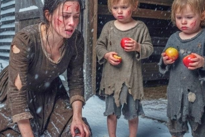 The Mother Stole Rotten Apples to Feed Her Girls—Then the Cowboy Saw Her