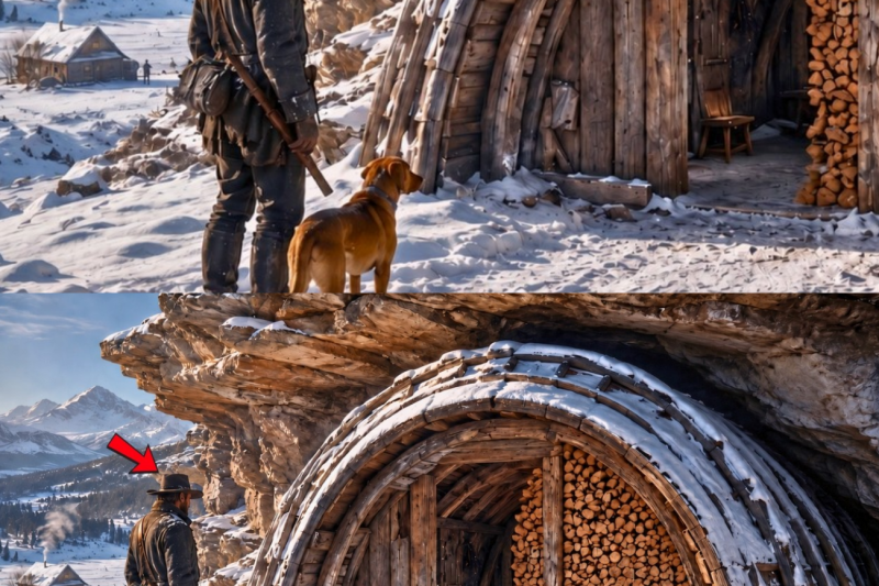 Thrown Out Before Winter, He Spent His Last $10 on a Quonset Hut—It Kept His Firewood Dry All Winter