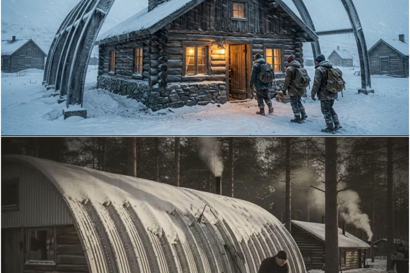 He Built a Cabin Under a Steel Arch — It Saved More Than Just His Family During the Blizzard