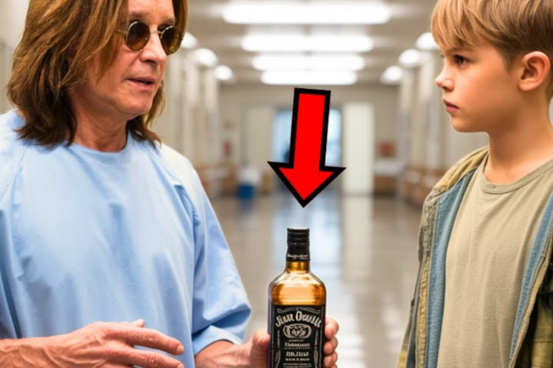 Ozzy Osbourne Smuggled A Bottle Into The Rehab Center, But Suddenly A 12-Year-Old Child Appeared