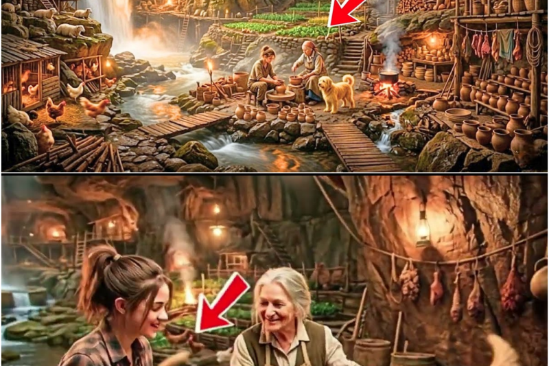 Forced Out With Her Grandmother, She Discovered a Hidden Cave — What She Created Changed Everything