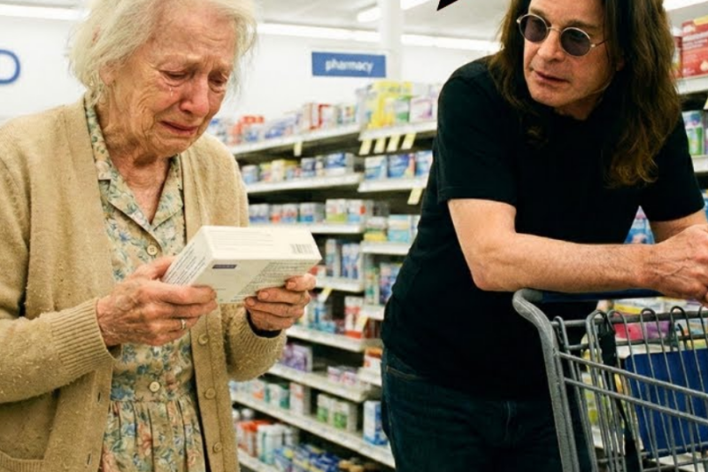 She Was Crying Over Her $847 Medication—But Ozzy Osbourne Was Standing Behind Her