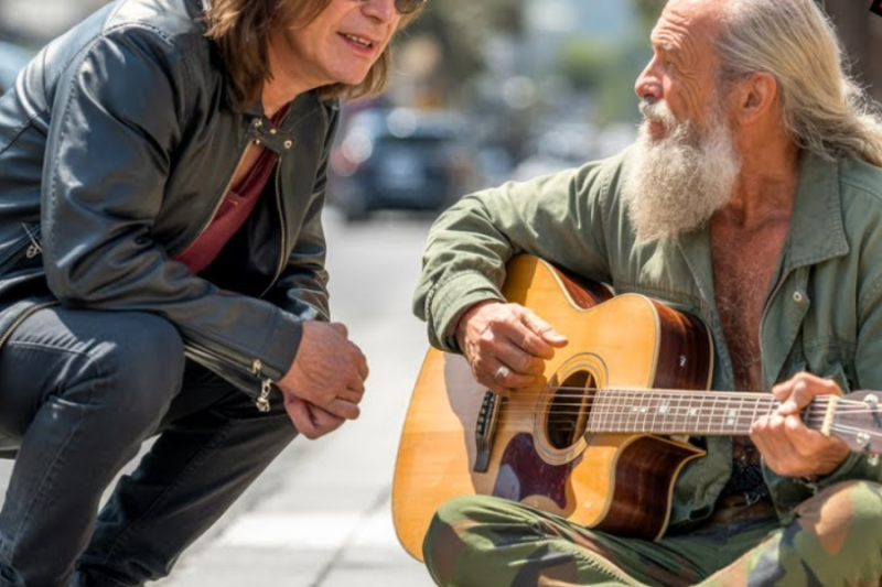 A Homeless Vet Was Playing “Iron Man”—Then Ozzy Osbourne Sat Down Next to Him