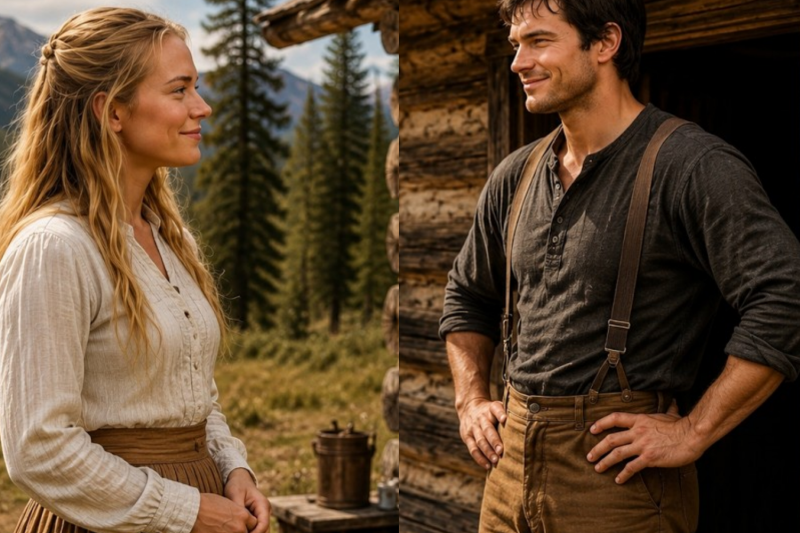 The Arranged Bride Arrived at His Cabin—But the Mountain Man Waited for Her Heart