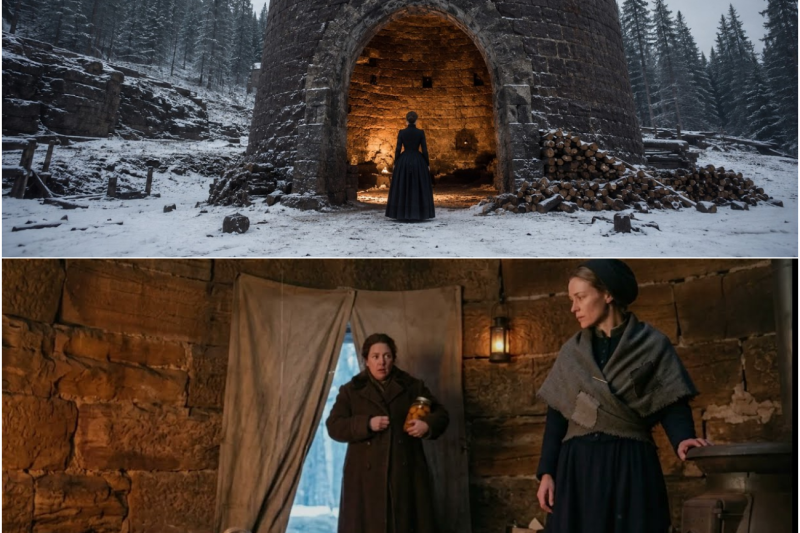 She Settled Her Family Inside an Abandoned Iron Furnace — It Held Heat Through 6 Months of Snow