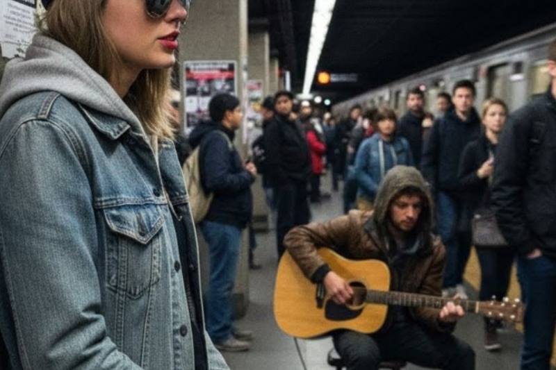 Taylor Swift in DISGUISE Heard Homeless Teen Singing in Subway — What She Did Next Changed His Life