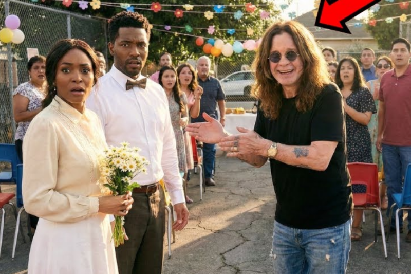 Ozzy Osbourne Showed Up Uninvited to the Poorest Wedding in LA