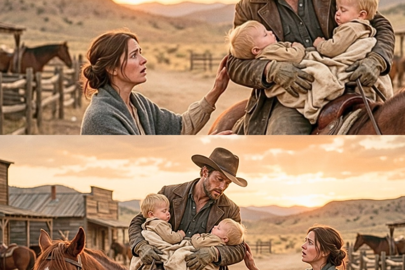 “Please Save Them…” He Rode All Night With Two Babies—Her Discovery Changed Their Lives Forever