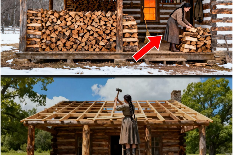 Neighbors Laughed When She Built a Shed Around Her House — Until Her Firewood Stayed Dry All Winter