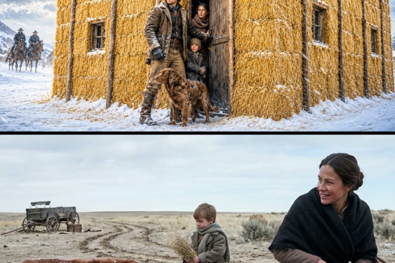 They Laughed When He Built a Cabin From Straw Bales — Until the Blizzard Hit and They Needed It
