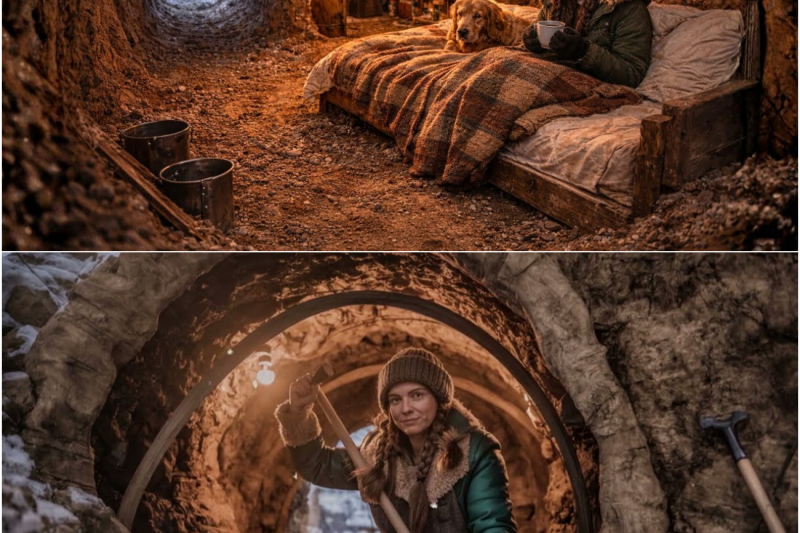 They Mocked Her For Building a Secret Underground Bunker – Until Winter Proved Her Right