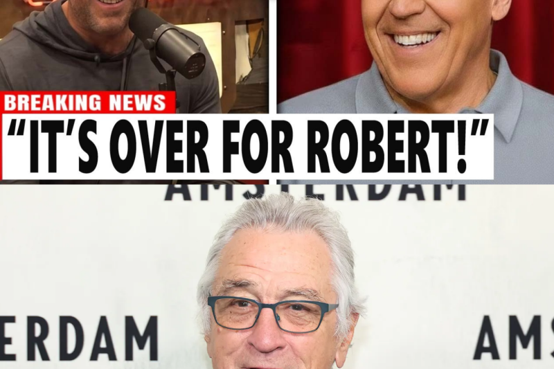 Robert De Niro ERUPTS After Joe Rogan & Greg Gutfeld EXPOSE Him LIVE On TV 