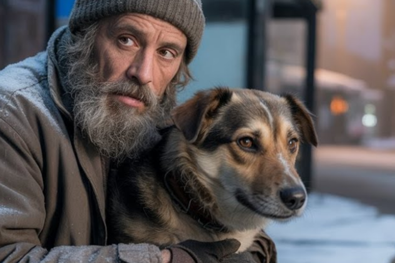 The Warmth of Loyalty: How a Homeless Man and His Faithful Dog Conquered a Brutal Winter and Reclaimed Their Lives