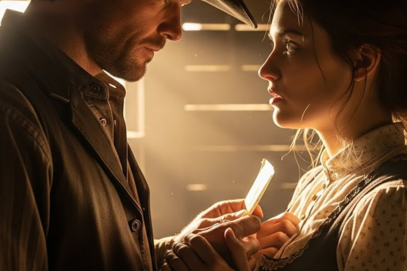 She Begged Him Not to Take It Off—When He Did, The Truth Froze His Soul