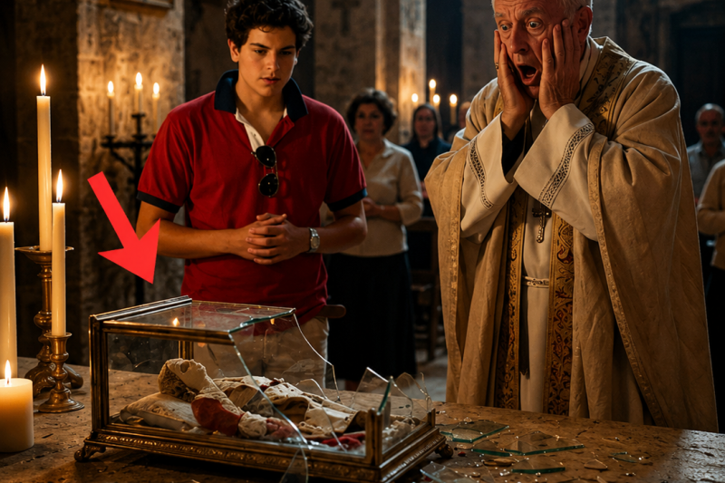 A Priest Broke a Relic of Carlo Acutis… What Happened Next Defies All Human Logic