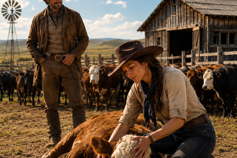 He Took a Bride to Tend His Sickly Cattle — She Turned His Failing Ranch Into the Crown of the Town