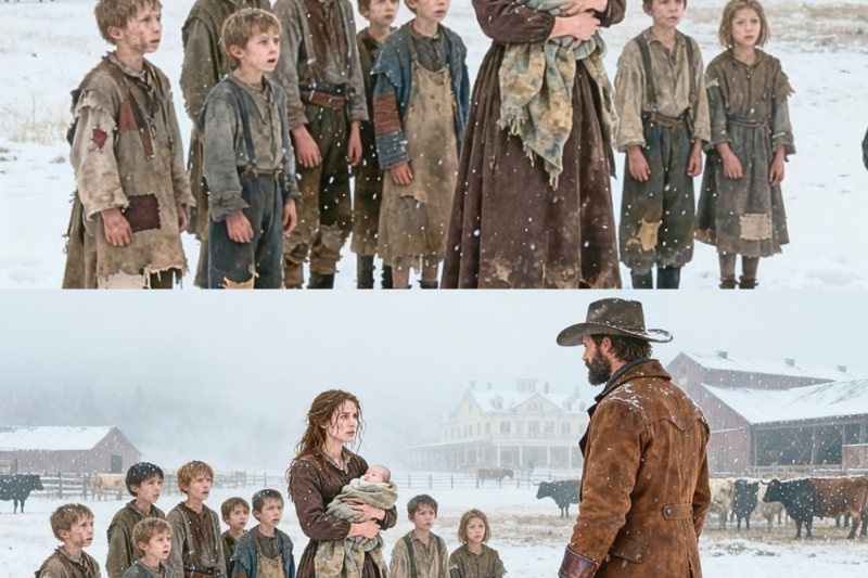 A Widow With 9 Children Married a Stranger for Survival — Then a Hidden Secret Changed Her Fate