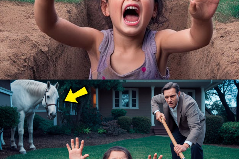 RICH MAN BURIES 6-YEAR-OLD GIRL ALIVE BEHIND THE HOUSE, BUT THE HORSE SAW EVERYTHING AND DOES…