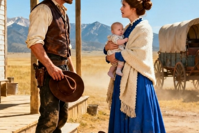 The Rancher Wanted a Cook—But the Woman Arrived With a Baby and Stole His Heart