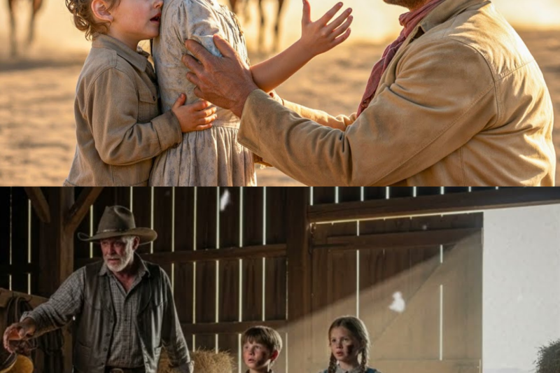 “Sir… If They Come, Hide My Sister,” He Begged — The Cowboy Took Off His Hat… And Faced Them Alone