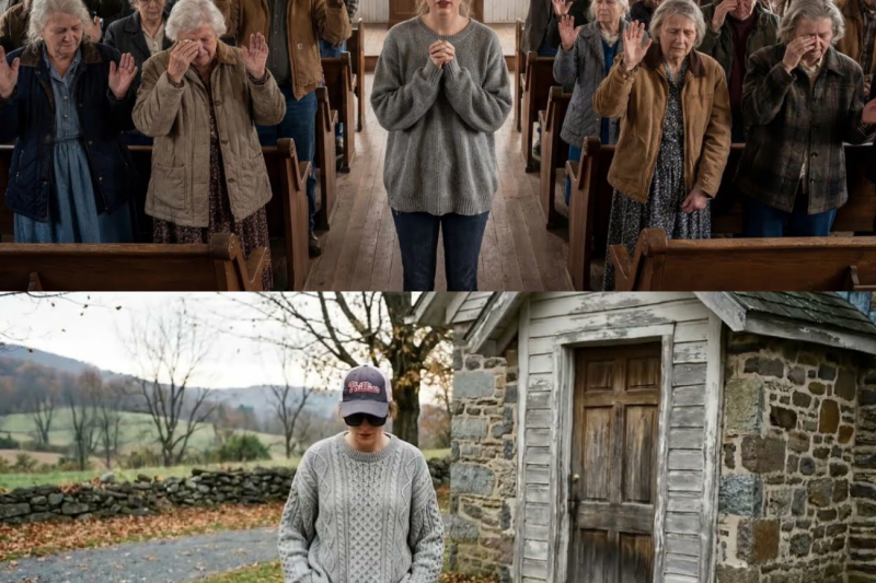 Taylor Swift walked into small church to worship quietly what happened next moved everyone to TEARS