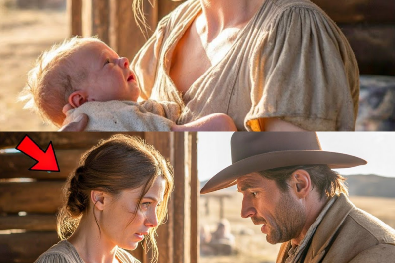 That’s Not My Baby,” She Cried — The Cowboy Looked Closer… And Froze in Terror
