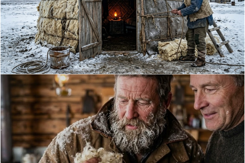 He Wrapped 400 Pounds of Wool Around a Lattice Frame — They Laughed Until Winter Proved Him Right