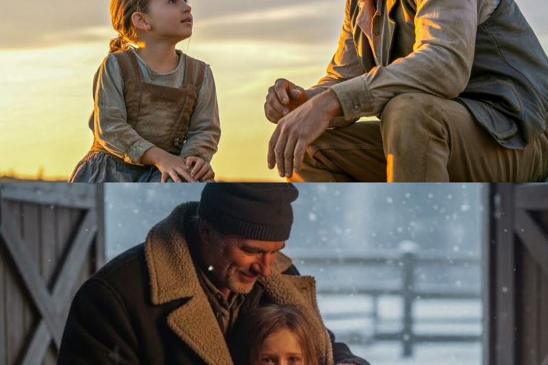 Sir, Do Angels Get Cold?” The Girl Asked — The Rancher Wrapped Her in His Own Coat