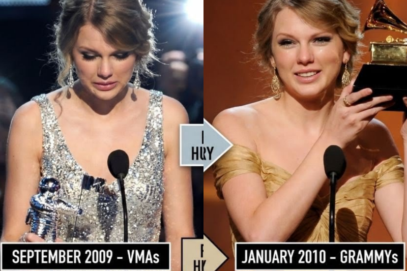 Taylor Swift, 20, Makes Grammy History: AOTY Win Just 4 Months After the Kanye Incident!