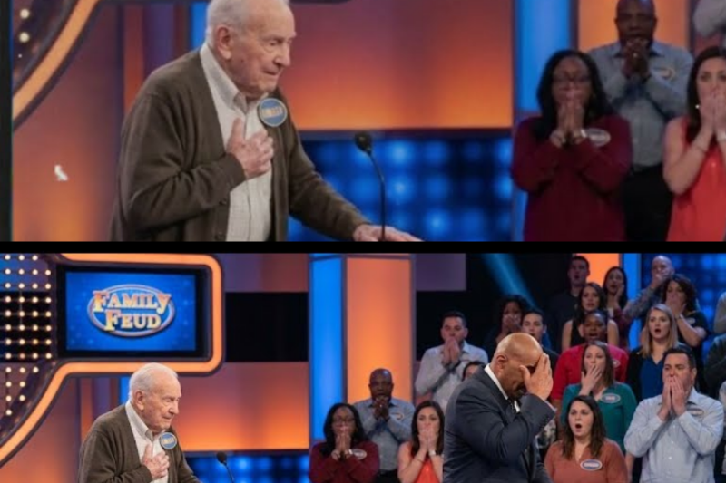 Steve Harvey WALKS OFF Stage When 95-Year-Old Reveals What His Wife Did Before She PASSED