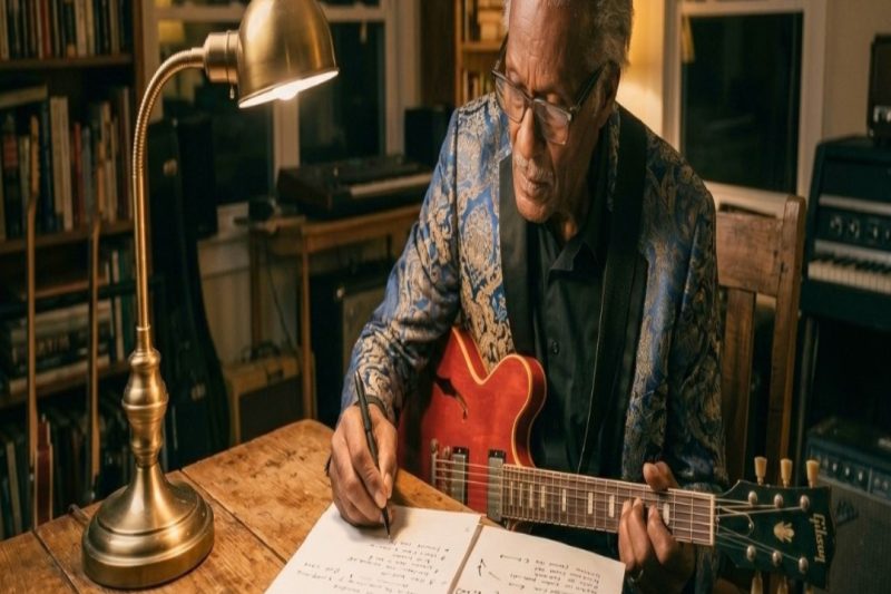 A marriage that lasted 69 years, Chuck BERRY made his last album for her.