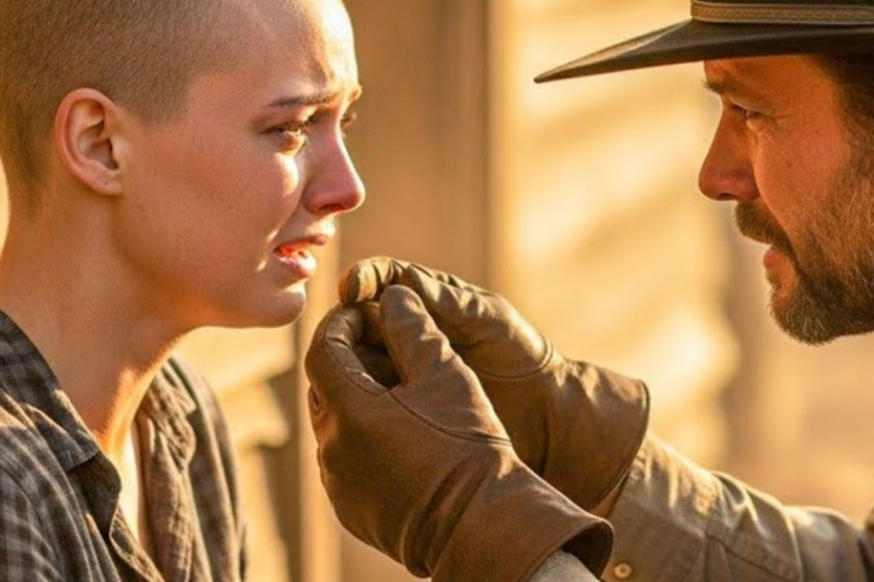 They Cut My Hair for Being Beautiful,” She Wept — The Rancher Just Said, “Not Anymore