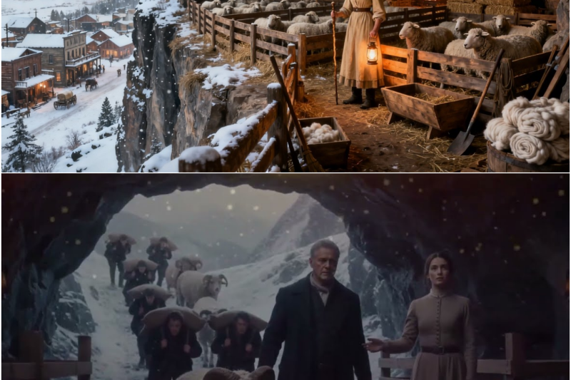 Thrown Out Before Winter, She Turned a Cliff Cave Into a Sheep Shelter — It Saved Her Flock