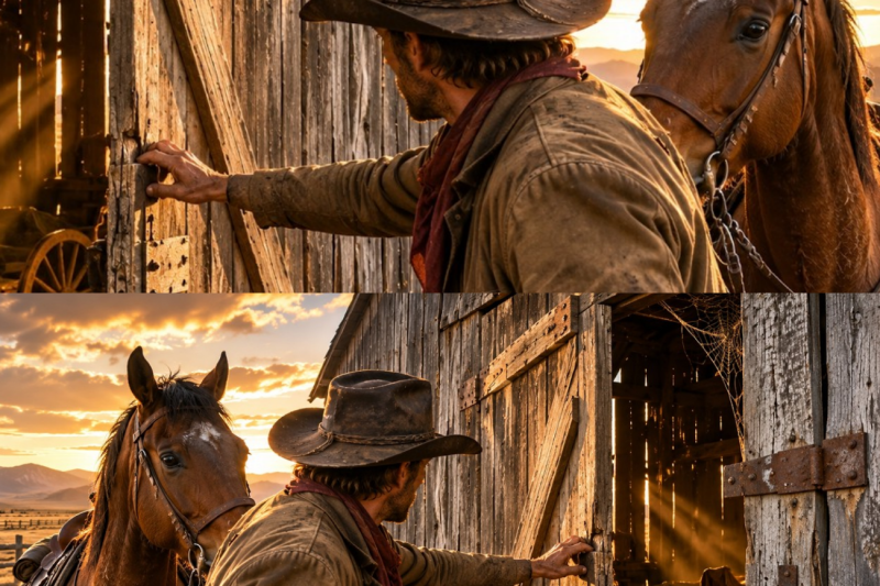 They Called It the Barn No One Dared Open—One Cowboy Finally Uncovered the Truth